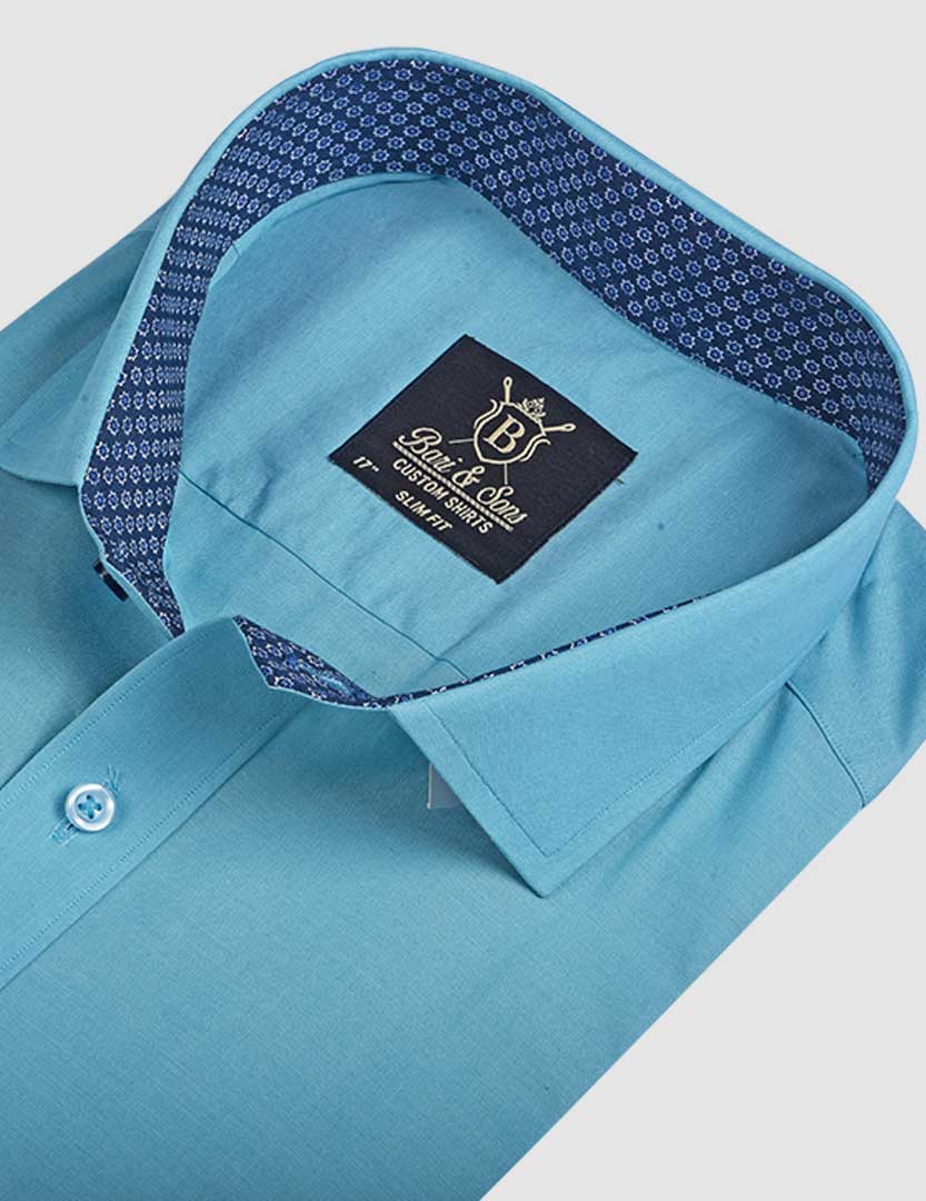 TURQUOISE SHIRT - Image 2