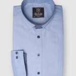 SKY BLUE TWIN COLLAR SHIRT
