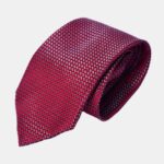 Silk Slim Tie - Shinny Coral