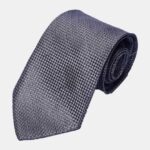 Silk Tie - Sliver