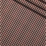 DARK BROWN & WHITE GINGHAM
