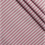 WHITE & PINK LINES WITH THIN BLUE STRIPES