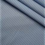 SKY BLUE WITH THIN WHITE STRIPES