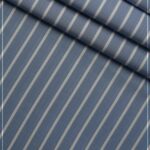 SKY BLUE & WHITE LINES WITH THIN BLACK STRIPES