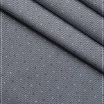 SELF BLUE WITH WHITE & DARK BLUE PRINTS