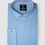 EGYPTIAN BLUE LINEN SHIRT