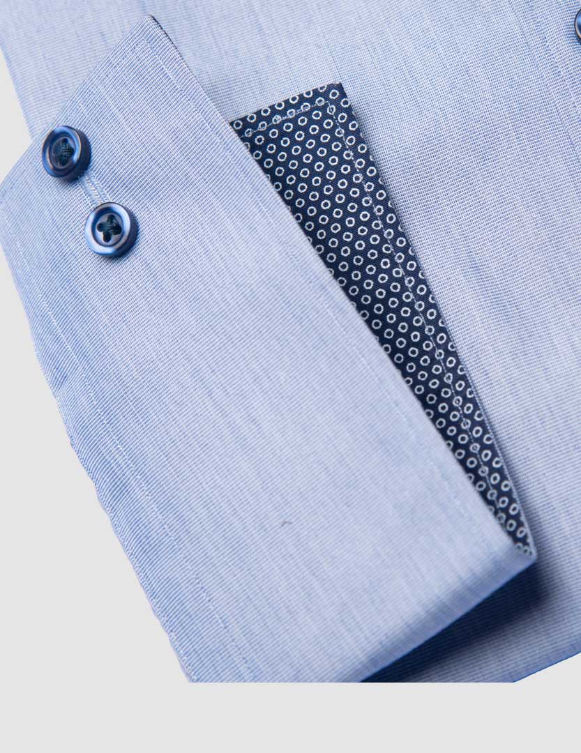 SKY BLUE TWIN COLLAR SHIRT - Image 3